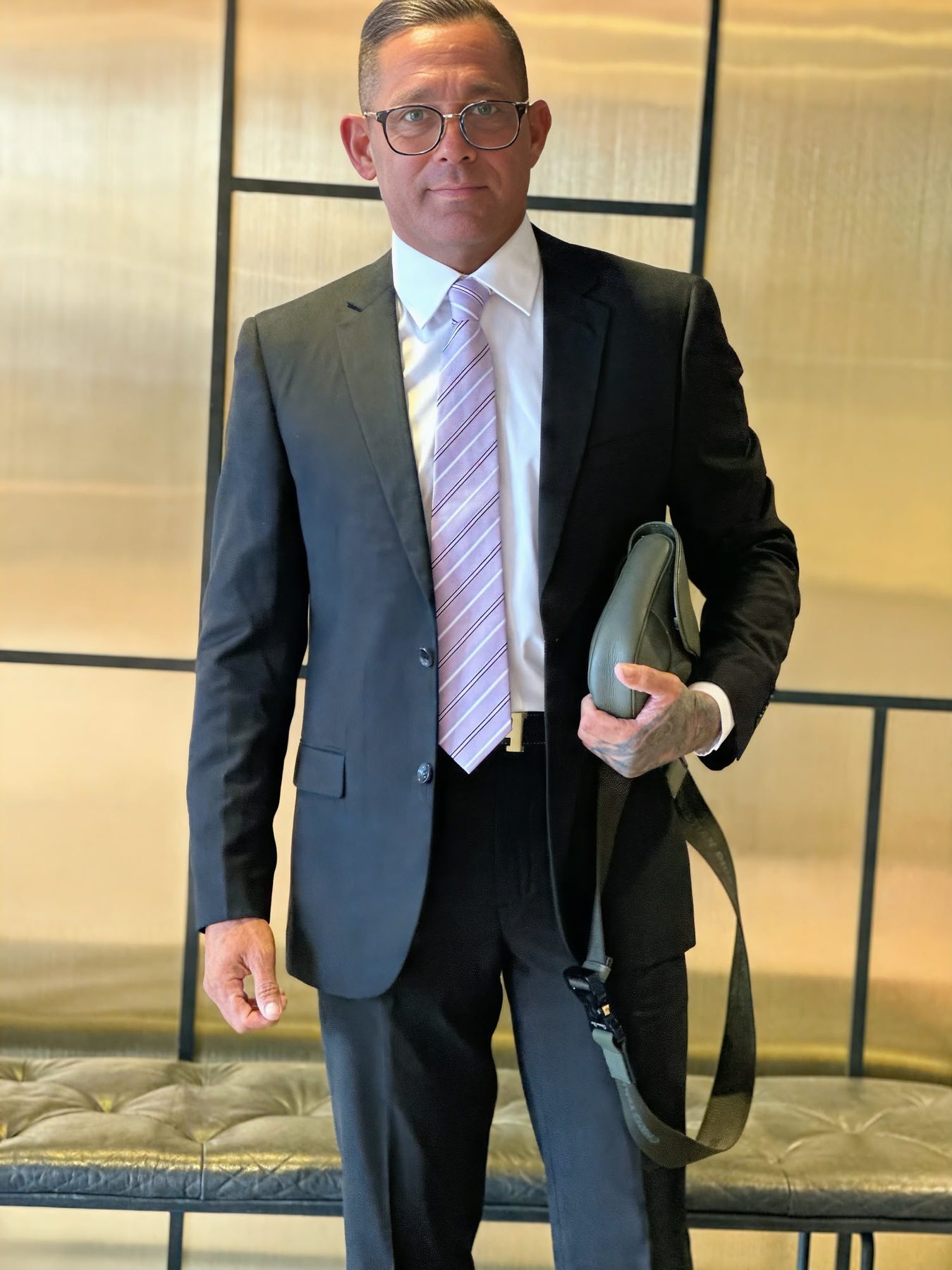 David Sugarman in a suit
